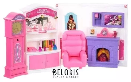 Набор мебели: комната с камином "Уютный дом"