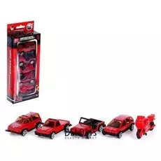 Набор металлических машин «Спецслужбы», 5 штук