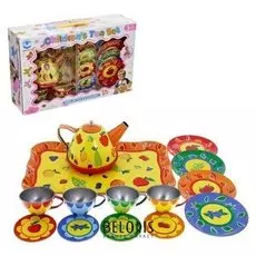 Набор металлической посуды Чаепитие