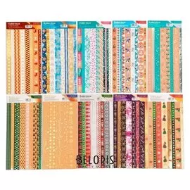 Набор наклеек «Новый год», 12 × 29,5 см