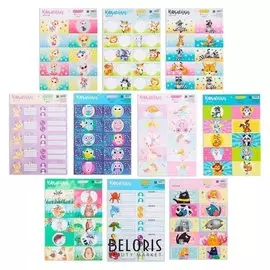 Набор наклеек «Рисунки», 21х29,1 см