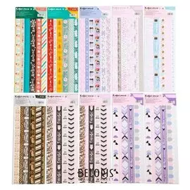Набор наклеек «Тесьма», 10.5 × 29.5 см