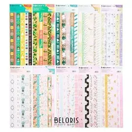 Набор наклеек «Тесьма», 10.5 × 29.5 см