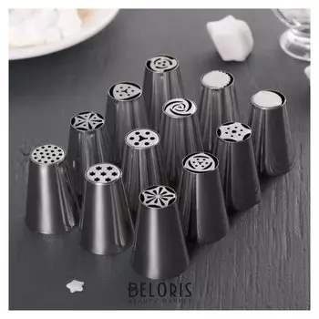 Набор насадок кондитерских D=3,5 см, 12 шт