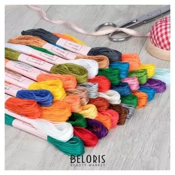 Набор ниток мулине №17/18/19, 8 ± 1 м, 36 шт
