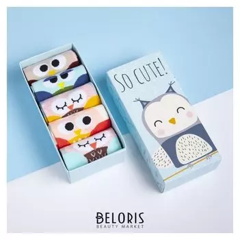 Набор носков Kaftan "For U!" 5 пар, р-р 35-38 (24-26 см)