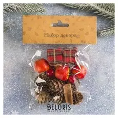 Набор новогоднего декора "Лесные подарочки"