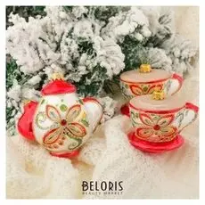 Набор ёлочных игрушек "Чайная церемония"