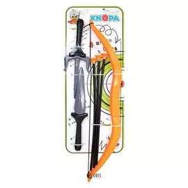 Набор оружия Ниндзя кинжал, саи, лук, 3 стрелы