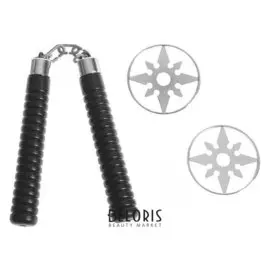 Набор оружия «Ниндзя», нунчаки, 2 диска