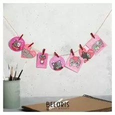 Набор открыток с пожеланиями «Кусь-это по любви», 7 шт