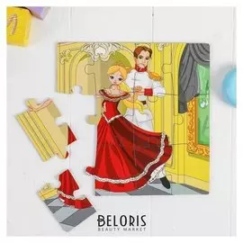 Набор пазлов в коробке Для принцессы