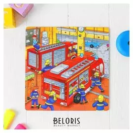 Набор пазлов в коробке Стройка