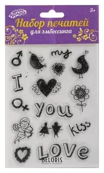 Набор печатей для эмбоссинга №31