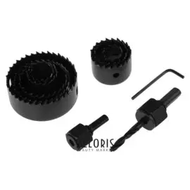 Набор пил кольцевых Lom, 19-22-28-32-38-44-51-64 мм, 8 шт.