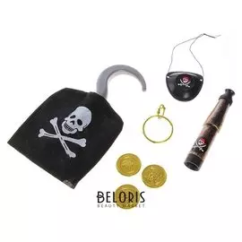 Набор пирата Крюк 7 предметов