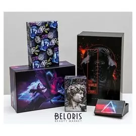 Набор подарочных коробок 10 в 1 «Неон», 12 × 7 × 4 - 32.5 × 20 × 12.5 см