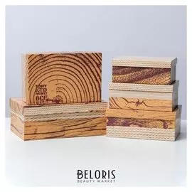 Набор подарочных коробок 5 в 1 «Тому, кто может всё», 22 х 14 х 8,5 - 32,5 х 20 х 12,5 см