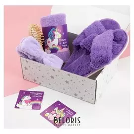 Набор подарочный "Для самой уникальной" полотенце и акс