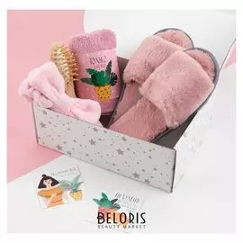 Набор подарочный "Просто богиня" полотенце и акс