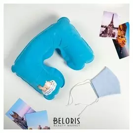 Набор подушка и маска "Ламе не нужны драмы"