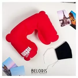 Набор подушка и маска "Russia"