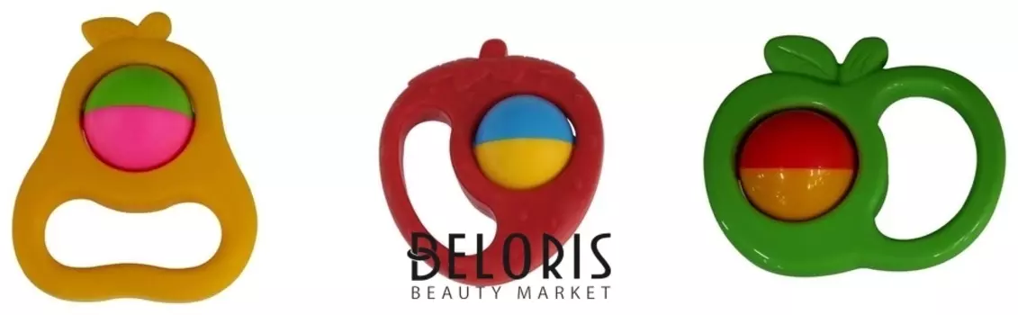 Набор погремушек Фрукты