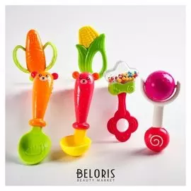 Набор погремушек-прорезывателей Наш малыш