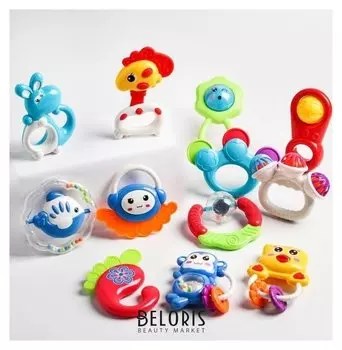Набор погремушек Радость малыша с эластичными деталями