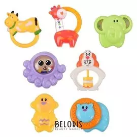 Набор погремушек "Веселое занятие" 7 шт