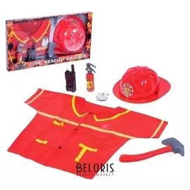 Набор пожарного Бригада спасателей 6 предметов