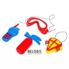 Набор пожарного Спасатель 4 предмета