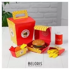 Набор продуктов Быстрое питание, 15×15×17 см