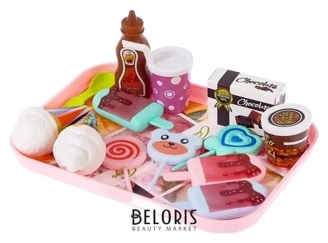 Набор продуктов Десерт, на подносе