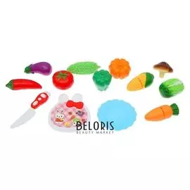 Набор продуктов для нарезки на липучках Фруктово-овощной микс-4