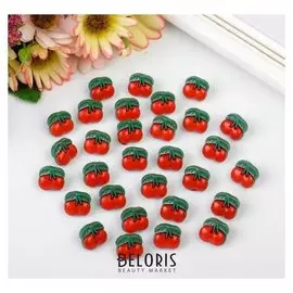 Набор пуговиц декоративных пластик "Вишенки" набор 30 шт 1,3х1,2 см