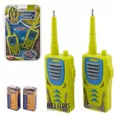 Набор раций Приём работает от батареек