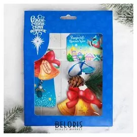 Набор рождественский «Колокольчики», 3 предмета: магнит, подвеска 2 шт