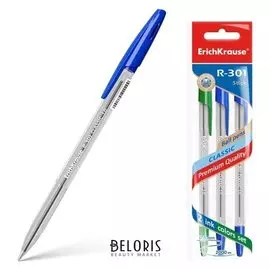 Набор ручек шариковых 3 штуки R-301 Classic Stick