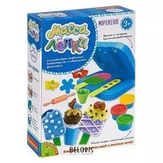 Набор с массой для лепки Мороженое 13 предметов