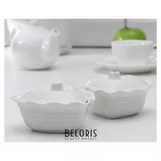 Набор сахарниц «Сердце», 11,5×11×5,5 см