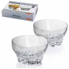 Набор салатников/креманок "Sylvana", 300 мл, стекло, PASABAHCE