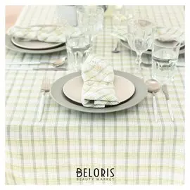 Набор салфеток этель «Агнис» 40×40 см - 4 шт. полулён, 50% хлопок, 50% лён