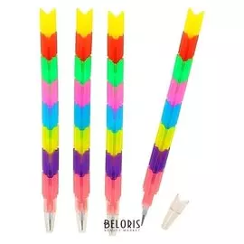 Набор секционных, чернографитных карандашей, 4 шт., «Пазлы»