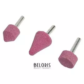 Набор шарошек абразивных Tundra, хвостовики 6 мм, 3 шт.