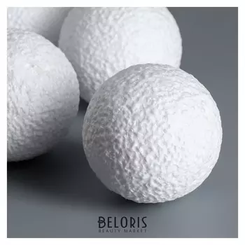 Набор шаров из пенопласта, 7 см, 27 штук фактурные