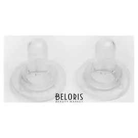 Набор силиконовых сосок, 2 шт., размер L, быстрый поток