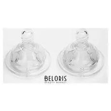 Набор силиконовых сосок, широкое горло, 2 шт., размер Х, густые смеси