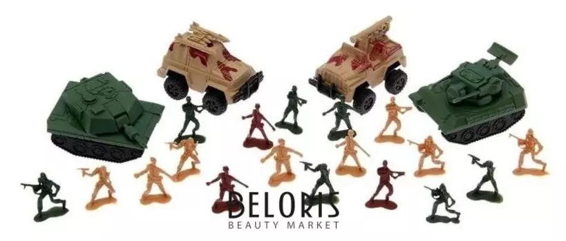 Набор солдатиков Автоштурм с техникой