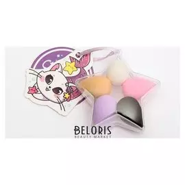 Набор спонжей для макияжа Sea World, 7,5 х 8,5 х 3 см